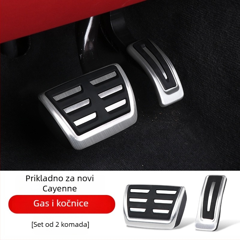 Set pedala gasa i kočnice za Porsche — aluminijska legura, prilagođena obrada, model Shenpai-WAP202333