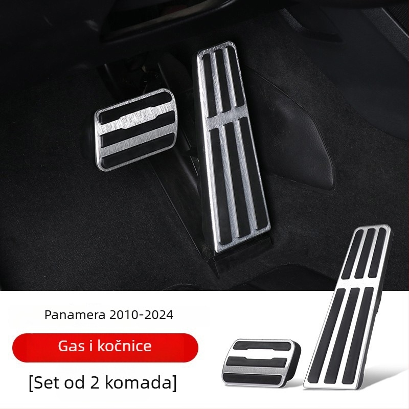 Set pedala gasa i kočnice za Porsche — aluminijska legura, prilagođena obrada, model Shenpai-WAP202333