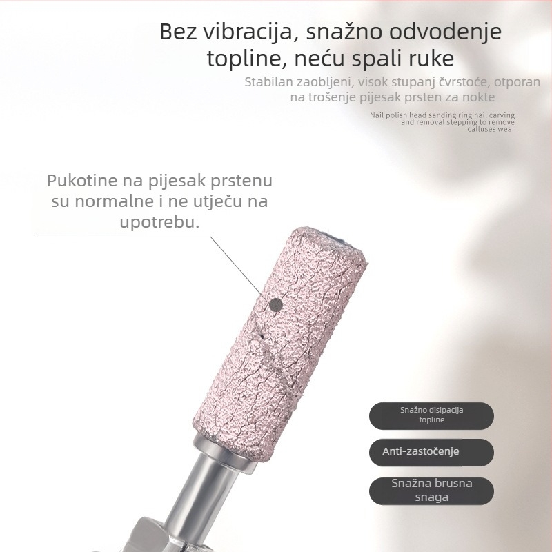 Alat za poliranje površine noktiju za manikuru – marke Cowsar/Chusha, salonski alati