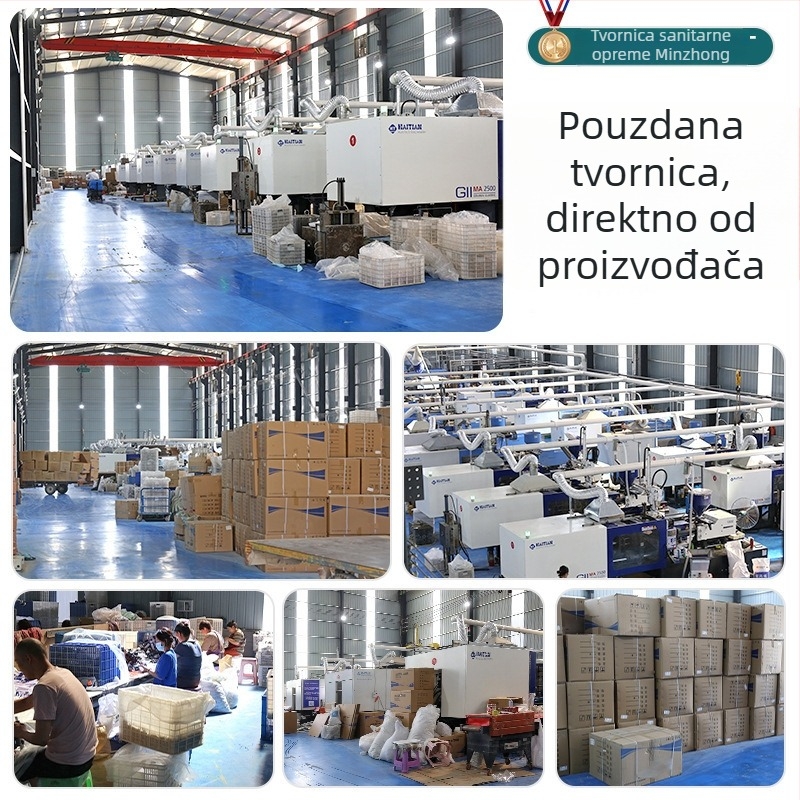 Brtveni prsten za toaletni flanš – debeli gumeni prsten, protiv mirisa, integrirano brtvilo, spoj, moderan minimalistički dizajn, dostupna usluga instalacije