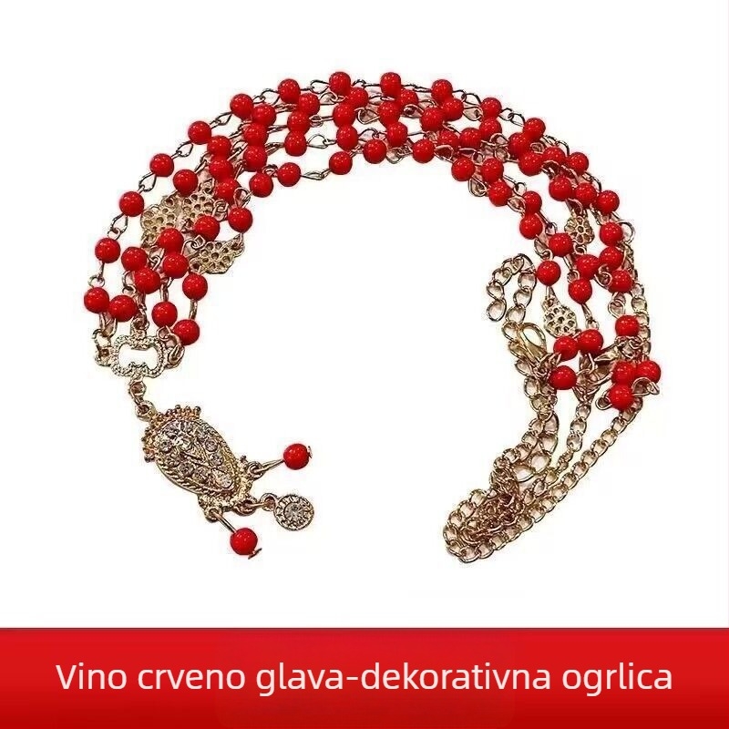 Headwear za Belly Dance – etnički stil, unisex, legura, geometrijski oblik, šal-stil