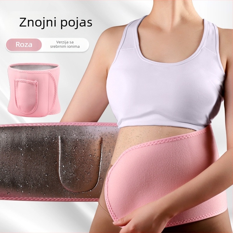 Spandex pojas za struk – abdominalni pojas za fitness, čučnjeve i trčanje, oblikovanje struka