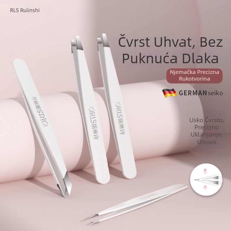 Klip za obrve, nehrđajući čelik, profesionalni alat za oblikovanje obrva, Ru Lin Poetry, podrijetlo Kina