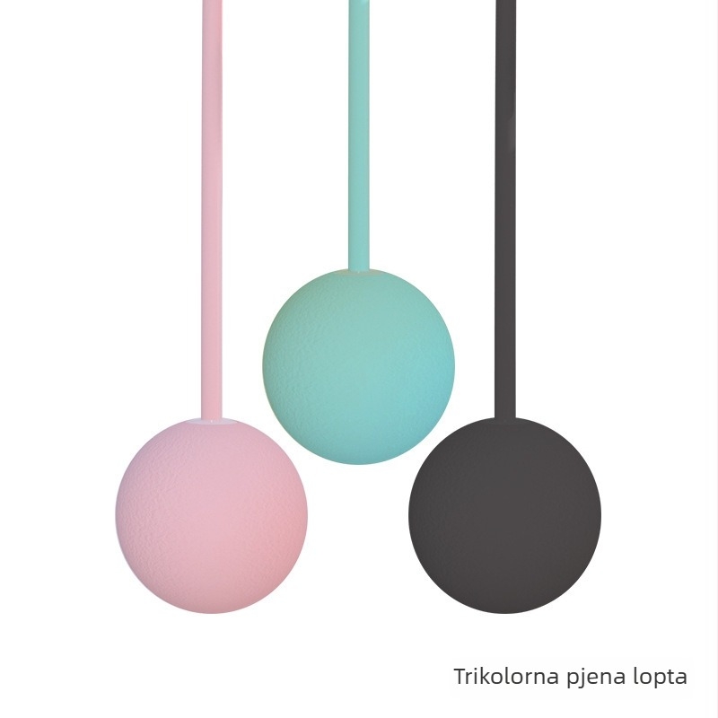 Bežično skakalo s EVA čvrstom teškom kuglom — Morning Rise; EVA materijal; specifikacije 450; pogodno za trčanje, fitness opremu, fitness i ljepotu, šah i karte, pokret.