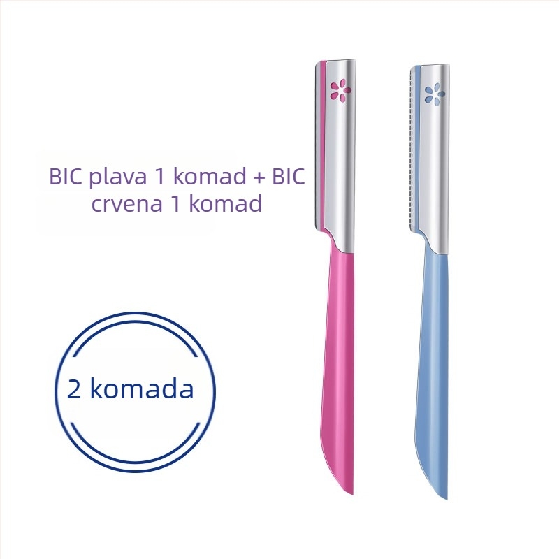 Set za obrve s nožem tipa protiv ogrebotina – za obrve i tjelesne dlačice – unisex