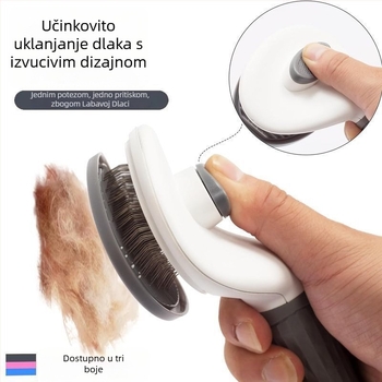 Četka za uklanjanje dlaka pasa i mačaka – igličasti češalj za njegu kućnih ljubimaca