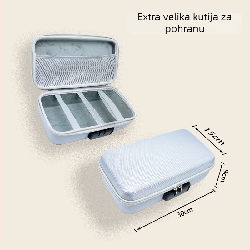 EVA kutija za pohranu s lozinkom za seksualne igračke, model bh1316, diskretno tvrdo kućište