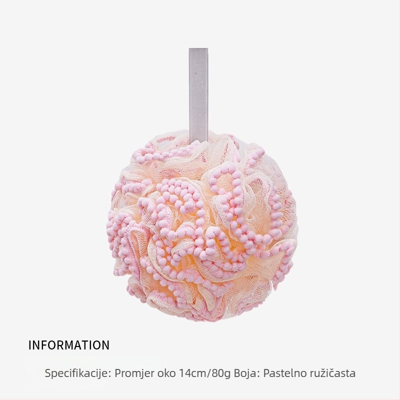 Agger kugla za kupanje u obliku cvijeta – dvostruka upotreba, izuzetno mekana, za djecu