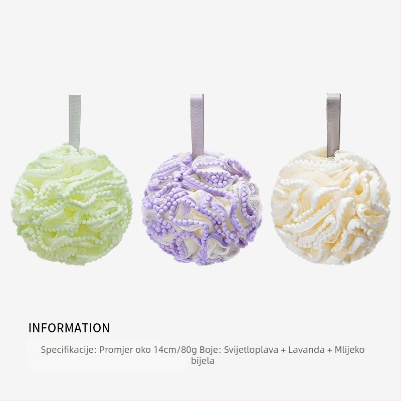 Agger kugla za kupanje u obliku cvijeta – dvostruka upotreba, izuzetno mekana, za djecu