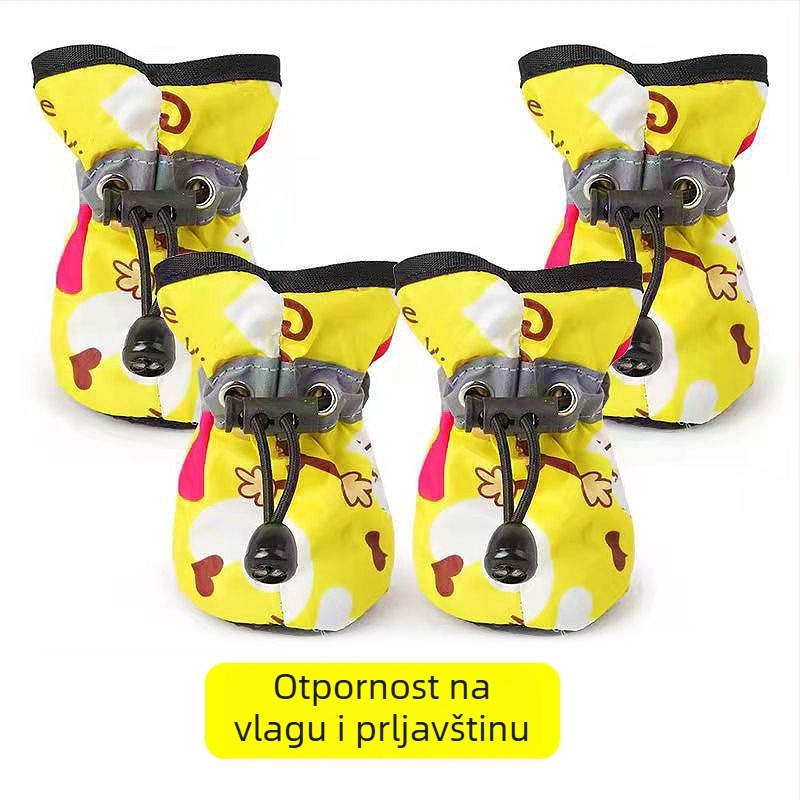 Cipele za pse od platna - protuklizne, tople