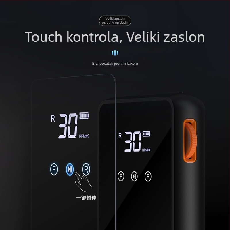 KaSi električni pilnik za nokte, tih, bežični, KS301/KS311, za kućnu upotrebu i salon manikure