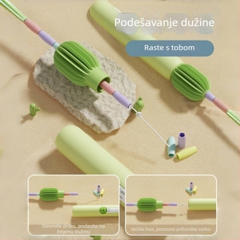 Dječje PVC užad za preskakanje, promjer 2,4 mm, za fitness