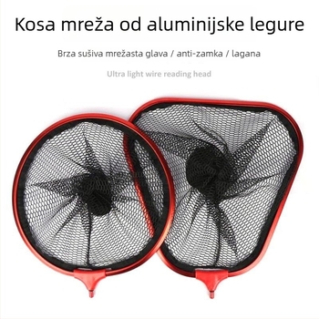 Trokutasta glava mreže za ribolov od aluminijske legure – nano dizajn, sprječava zapetljavanje