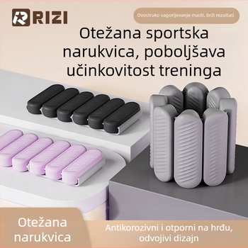 Silikonske narukvice za zglob s otporom za fitness – prilagodljive za trčanje, plivanje i jogu