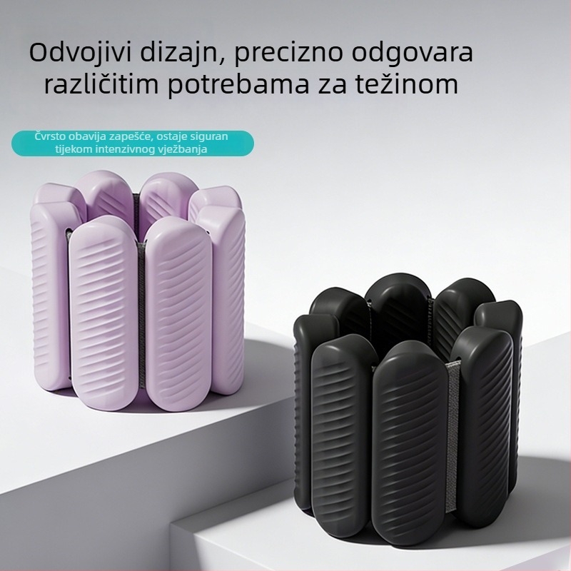 Silikonske narukvice za zglob s otporom za fitness – prilagodljive za trčanje, plivanje i jogu