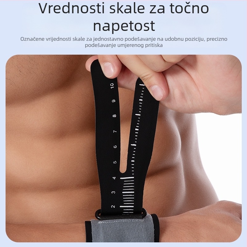 Sportski zglobni pojas – zaštita od uganuća, podrška tetivama pod tlakom, za tenis i fitness, odrasli