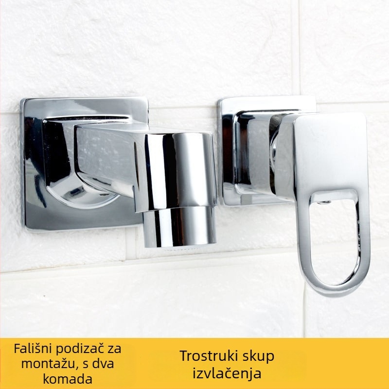 Ugradni kupaonski slavine s magnetskim, električnim i miješaju funkcijama, trostruka konstrukcija, model 65556, keramički kartridžni ventil, set od 2/3/4 komada