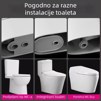 Brtvilo za zaptivanje toaletne flange, gumeni brtvilo, moderan minimalistički stil, OEM, pasta instalacija