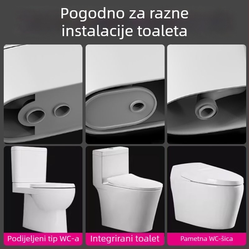 Brtvilo za zaptivanje toaletne flange, gumeni brtvilo, moderan minimalistički stil, OEM, pasta instalacija