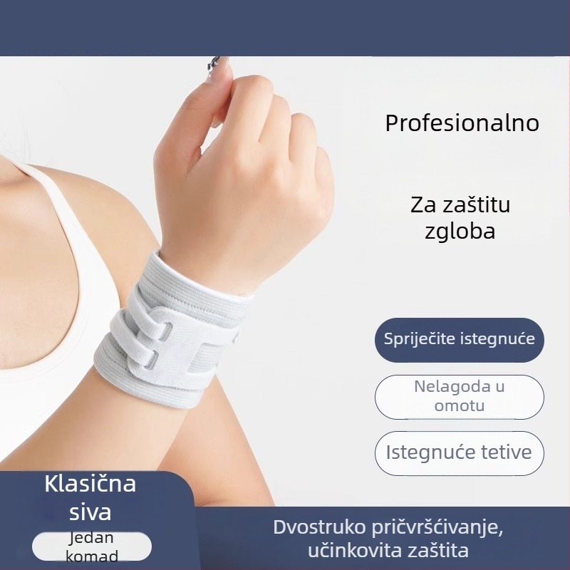 TFCC ozljeda zgloba zapešća – ortoza zgloba s fiksacijom tetivne ovojnice, najlon narukvica za tenis i badminton