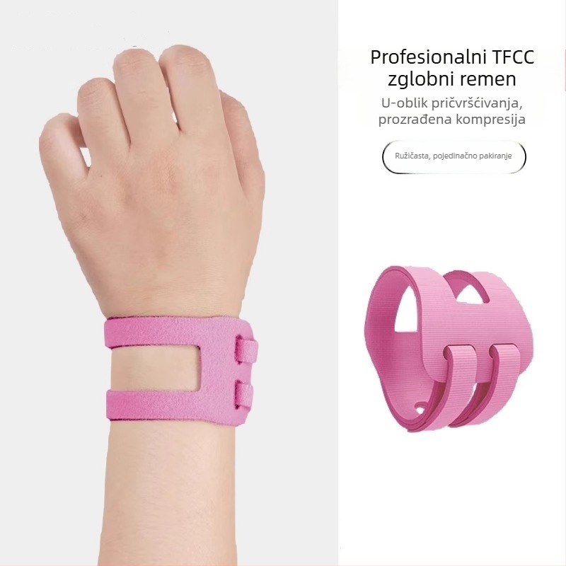TFCC ozljeda zgloba zapešća – ortoza zgloba s fiksacijom tetivne ovojnice, najlon narukvica za tenis i badminton