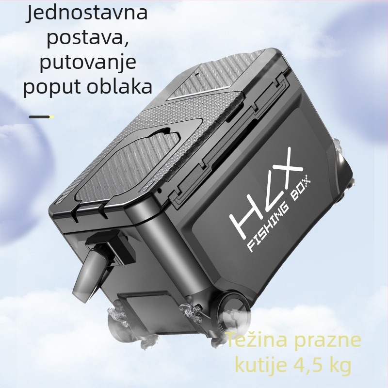 Kutija za ribolov 3600 s tornom – ultralakа, kompletan set, ABS, udebljana, višenamjenska; Marka Fairy in the painting; Kapacitet 32-45; Porijeklo Zhejiang