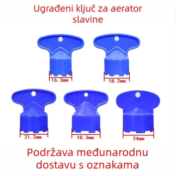 Ugrađeni aerator slavine i alat za ugradnju — plastični, marka Shui Mu Yu, kategorija: ugrađeni ključ, uklonjivo