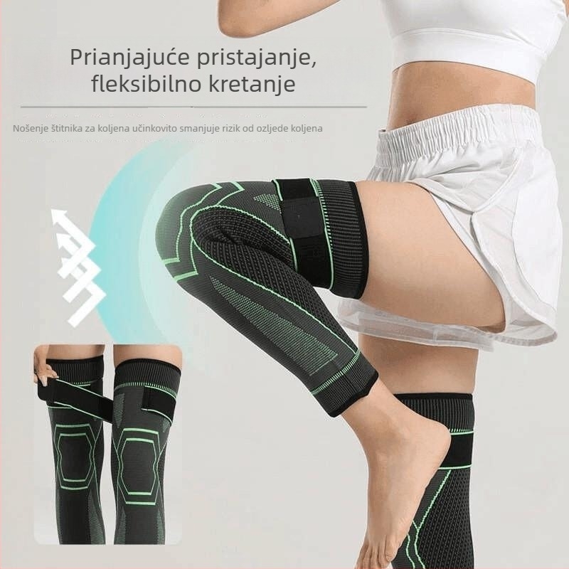 Koljena zaštitnici s remenom za grijanje i zaštitu od vjetra, za muškarce i žene, odrasle i starije osobe, pjenasti štitnici za dječje sportove