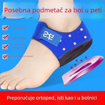 Uložak za petu za jaku bol – memorijski ulošak, SEBS + pamuk, za tenisice i casual cipele, model B-049