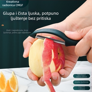 Ogulac za voće i povrće – nehrđajući čelik i plastika, višenamjenski kuhinjski alat, Creative Woodworking Room