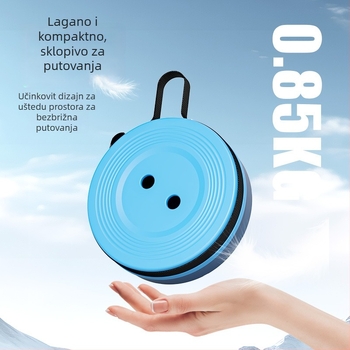 Liancai plastična sklopiva stolica, prijenosna za kampiranje i ribolov