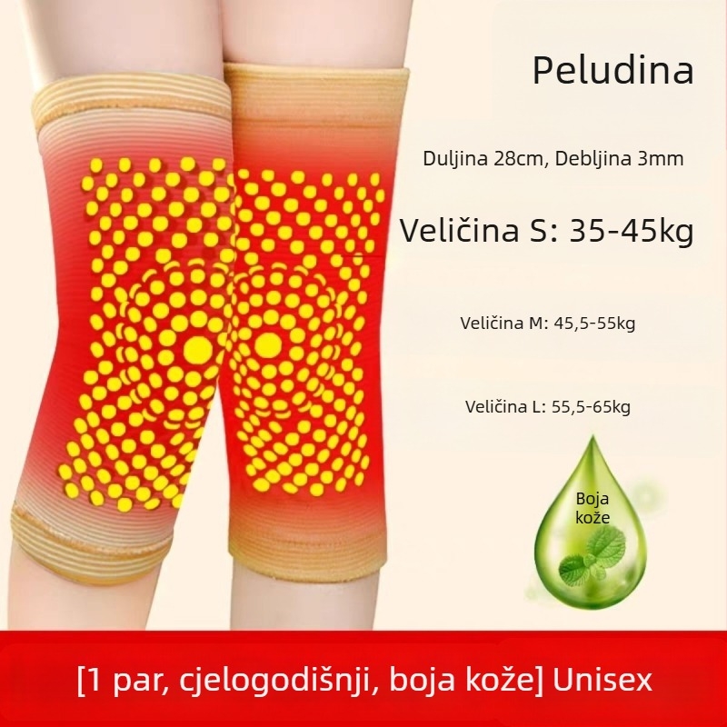 Samozagrijavajuće koljen štitnici, od poliestera, za opću upotrebu i nogomet