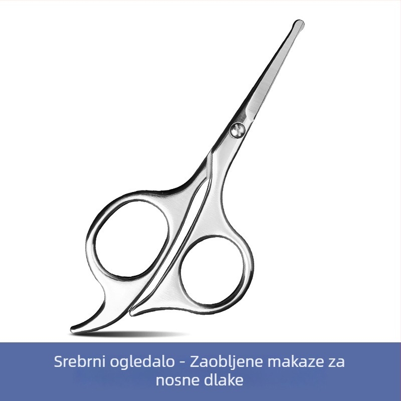Škare za obrve od nehrđajućeg čelika Shining Star, 27 g, pakiranje 500 kom