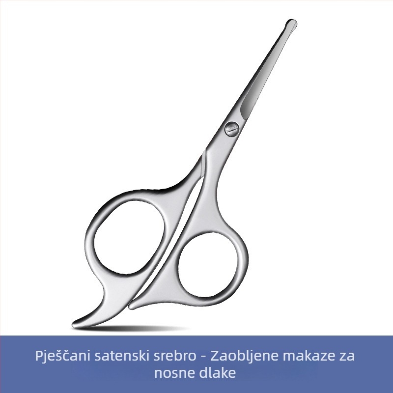 Škare za obrve od nehrđajućeg čelika Shining Star, 27 g, pakiranje 500 kom
