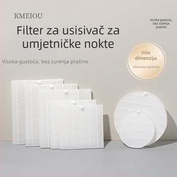 Zamjenski papir filtra za usisivač prašine noktiju – za glatku obradu i čišćenje noktiju, OEM, opća uporaba