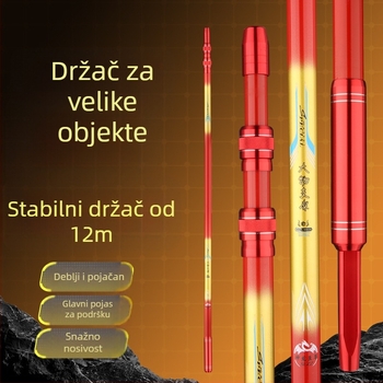 Držač za velike predmete – višesmjerna rotacija, sklopiv, karbonsko vlakno, dvostruka namjena