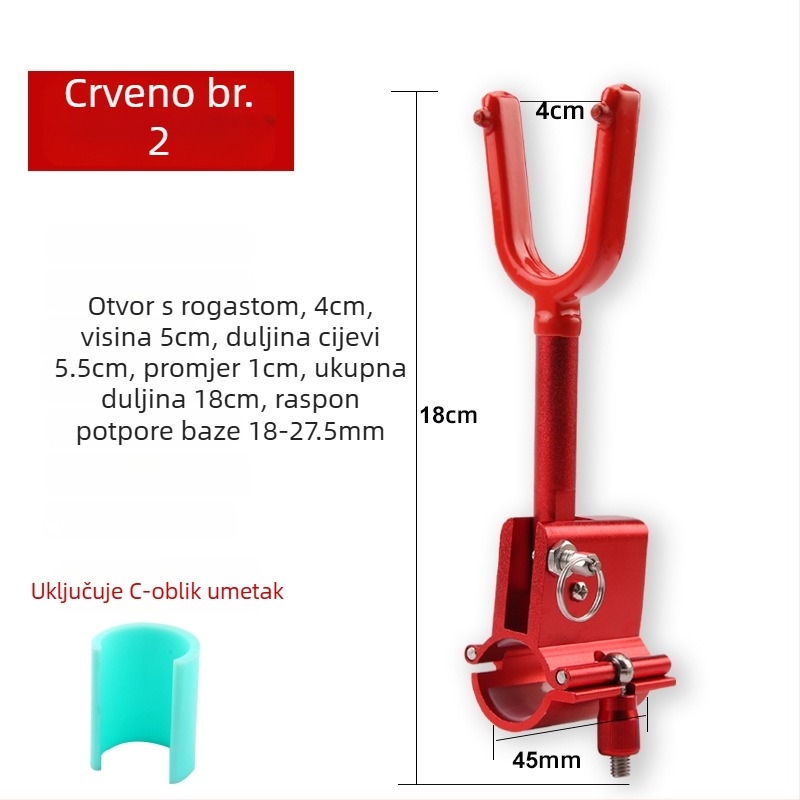 Držač za velike predmete – višesmjerna rotacija, sklopiv, karbonsko vlakno, dvostruka namjena