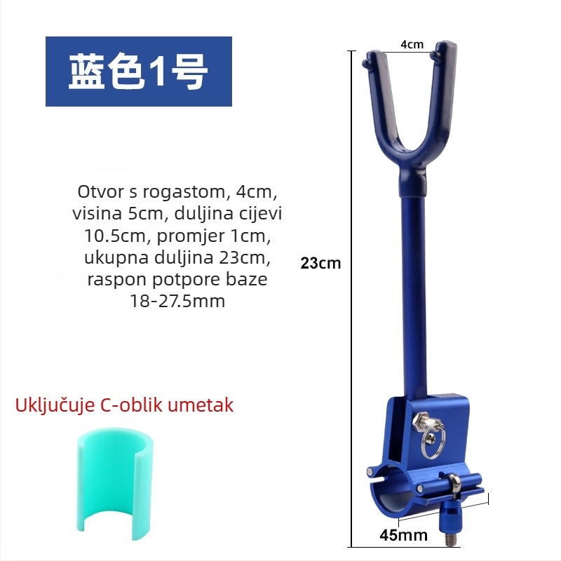 Držač za velike predmete – višesmjerna rotacija, sklopiv, karbonsko vlakno, dvostruka namjena