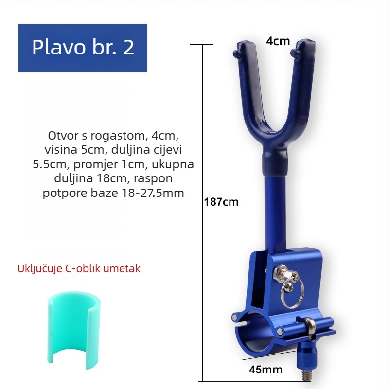 Držač za velike predmete – višesmjerna rotacija, sklopiv, karbonsko vlakno, dvostruka namjena