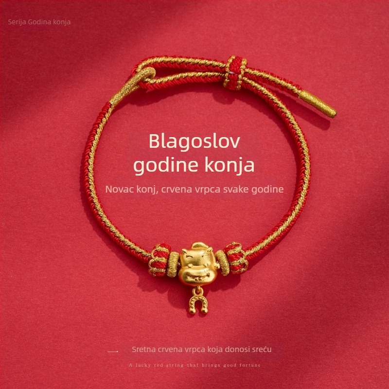 Etno stil unisex narukvica od užeta, izvezeni vez, porijeklo Yiwu, ovlaštena privatna marka Fei Yi, veleprodajno pakiranje, zimsko izdanje 2025