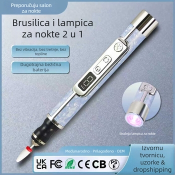 Električni polir za nokte s LCD zaslonom, model 8816-g, Nothing marka