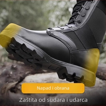 Taktične visoke čizme za outdoor, vodootporne i prozračne, otporne na habanje, EVA potplat i gornji dio od super vlakna, vojne čizme visokog profila
