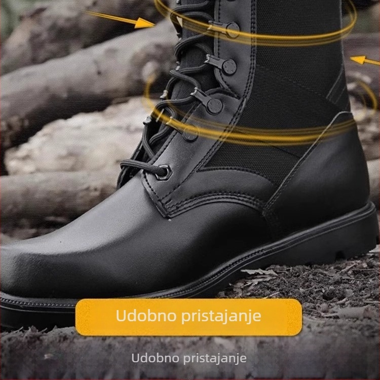 Taktične visoke čizme za outdoor, vodootporne i prozračne, otporne na habanje, EVA potplat i gornji dio od super vlakna, vojne čizme visokog profila