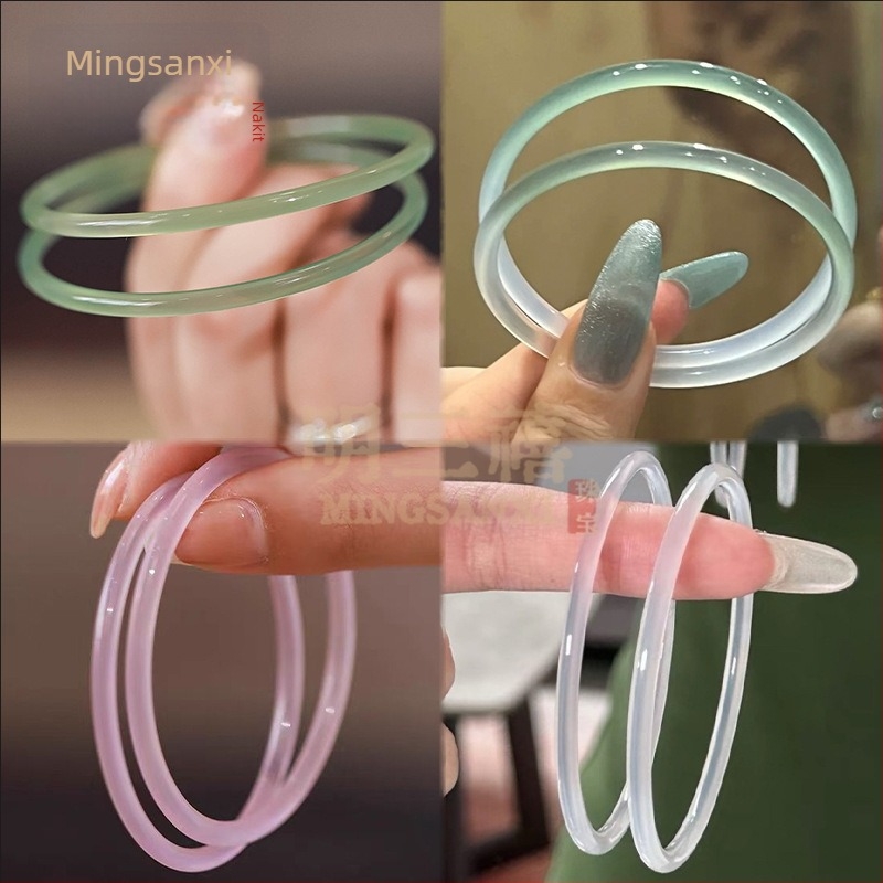 Narukvica od chalcedona, brend Three Jubilee of the Ming Dynasty, porijeklo Henan, stil malo i svježe, ljeto 2024