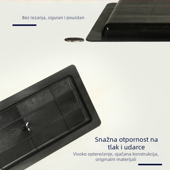 Poklopac klozeta za squat Mojia Model 16, PP materijal, moderni minimalistički stil, univerzalna kompatibilnost