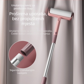 WOWEI plastična rola za uklanjanje dlaka – stil Light Luxury, ljepliva rola za dlake