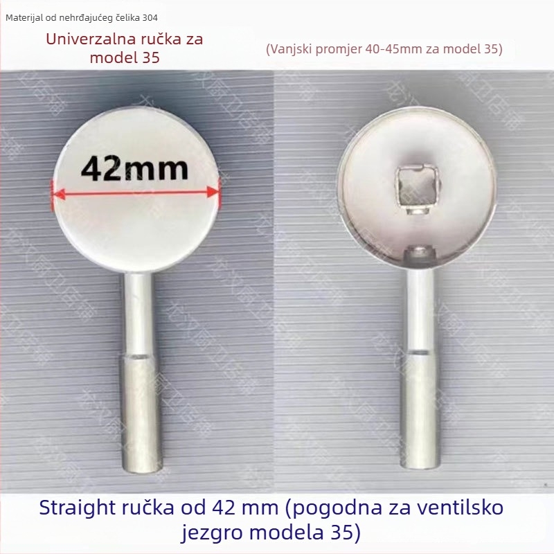 Kuhinjski slavine prekidač s ručkom – nehrđajući čelik, miješanje tople i hladne vode, višenamjenski upravljanje, moderan minimalistički stil