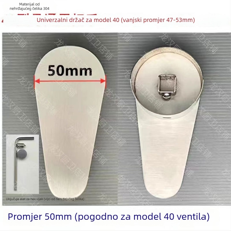 Kuhinjski slavine prekidač s ručkom – nehrđajući čelik, miješanje tople i hladne vode, višenamjenski upravljanje, moderan minimalistički stil