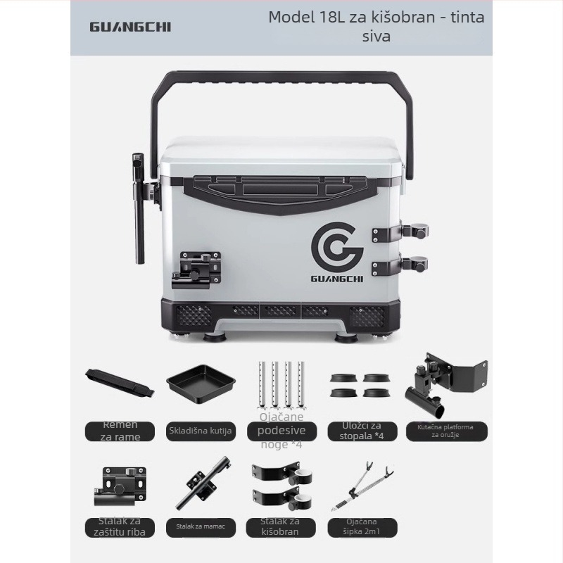 Kutija za ribolov – materijal svila – kapacitet ispod 9