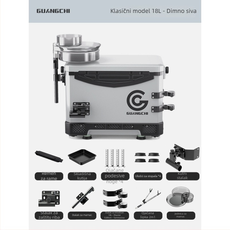 Kutija za ribolov – materijal svila – kapacitet ispod 9